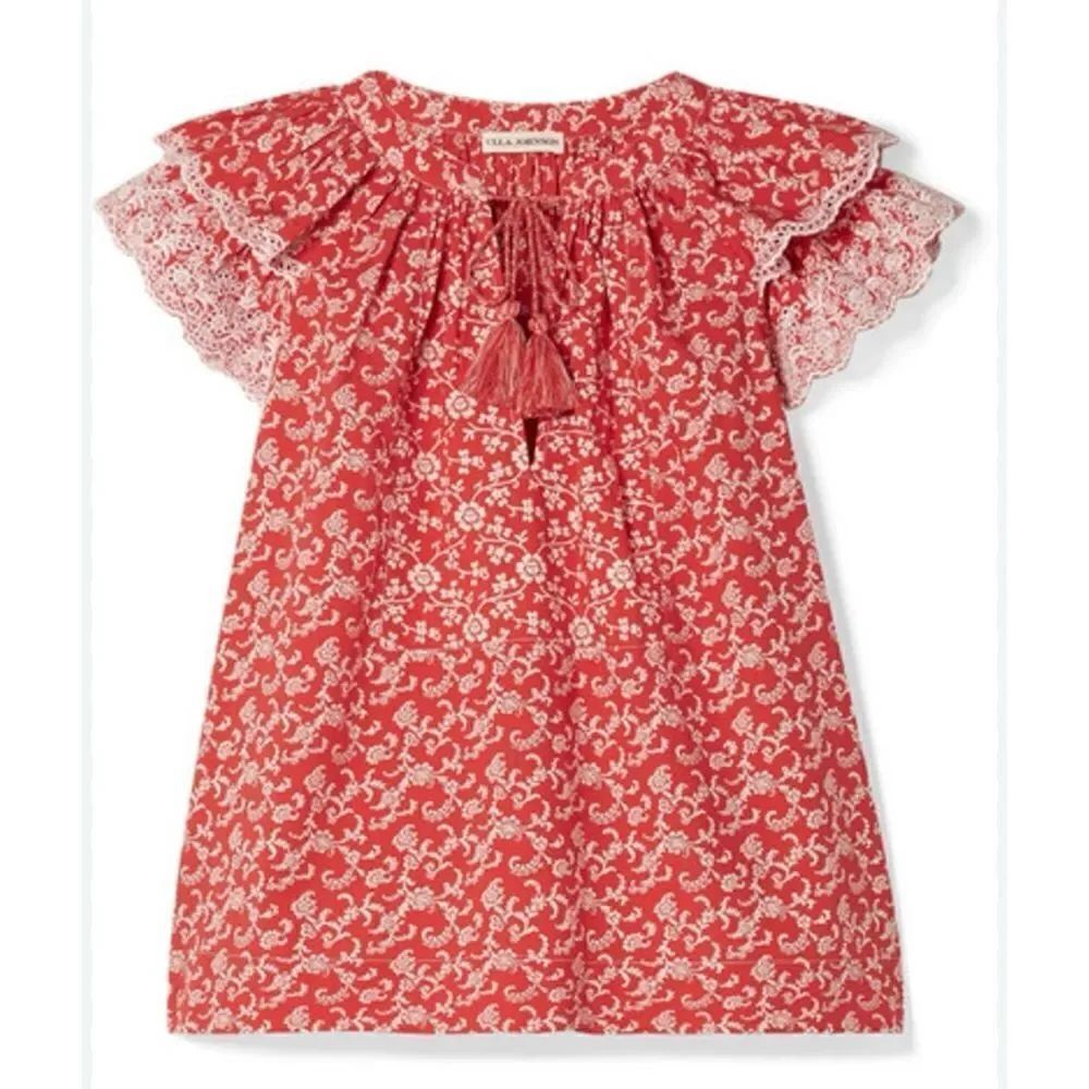 Ulla Johnson Elm Top  in Poppy Floral Size 6 - Picture 3 of 7